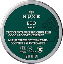 Deodorant Stick - Nuxe Bio Organic Fresh Balm Deodorant — photo N1