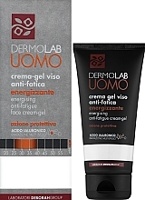 Face Cream Gel - Dermolab Uomo Energising Anti-Fatigue Face Cream Gel — photo N2
