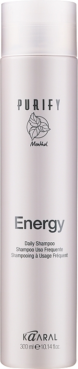 Energy Shampoo with Fresh Mint and Menthol Extract - Kaaral Purify Energy Shampoo — photo N1