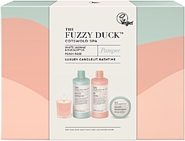 Fragrances, Perfumes, Cosmetics Set - Baylis & Harding The Fuzzy Duck Cotswold Spa Luxury Candlelit Bathing Gift Set (b/soak/300 ml + sh/gel/300 ml + h/cr/50 ml + candle/60 g)