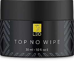 Fragrances, Perfumes, Cosmetics Nail Top Coat without Sticky Layer - Leo Top No Wipe