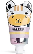 Fragrances, Perfumes, Cosmetics Hand Cream 'Cute Animals', giraffe - IDC Institute Intense Nutrition Hand Cream Cute Animals