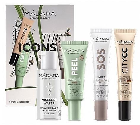 Set - Madara Cosmetics The Icons Colour: Light (m/water/50ml + mask/17ml + cr/15ml + cc/cr/15ml) — photo N1