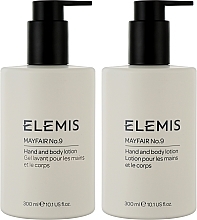 Fragrances, Perfumes, Cosmetics Set - Elemis Mayfair No 9 (hand/lot/300ml + hand/gel/300ml)