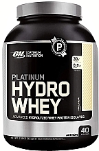 Fragrances, Perfumes, Cosmetics Hydrolyzed Vanilla Protein - Optimum Nutrition Platinum Hydrowhey Vanilla Bean