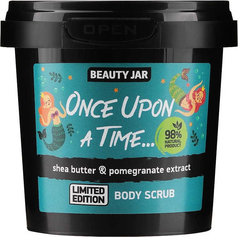 Shea Butter and Pomegranate Extract Body Scrub - Beauty Jar Once Upon A Time Limited Edition Body Scrub — photo N1