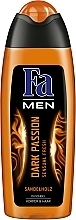 Fragrances, Perfumes, Cosmetics Shower Gel "Sensitive Freshness" - Fa Men Dark Passion