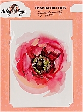 Fragrances, Perfumes, Cosmetics Temporary Tattoo 'Macro Peony' - Arley Sign