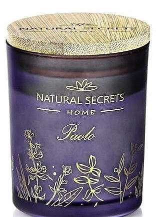 Scented Candle 'Paolo' - Natural Secrets — photo N1