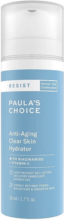 アンチリンクル ナイトクリーム - Paula's Choice Resist Anti-Aging Clear Skin Hydrator	 — photo N1