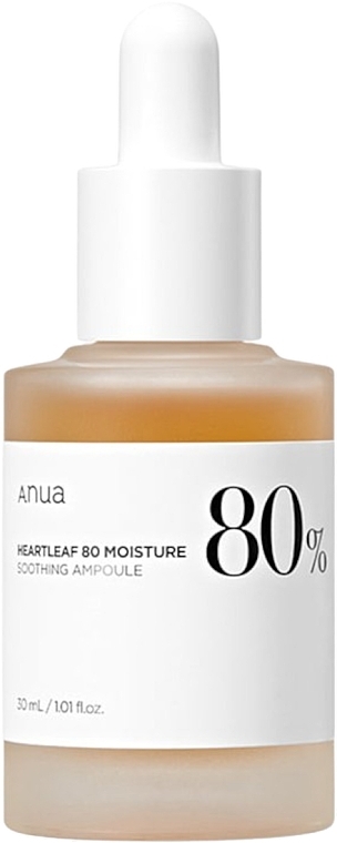 Soothing Face Serum - Anua Heartleaf 80% Soothing Ampoule — photo N1