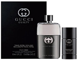 Fragrances, Perfumes, Cosmetics Gucci Guilty Pour Homme - Set (edt/90ml + deo/75ml)