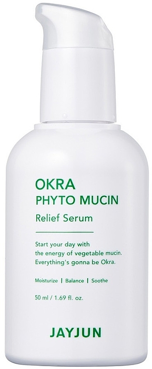 Phytomucin Face Serum - JayJun Okra Phyto Mucin Relief Serum — photo N1