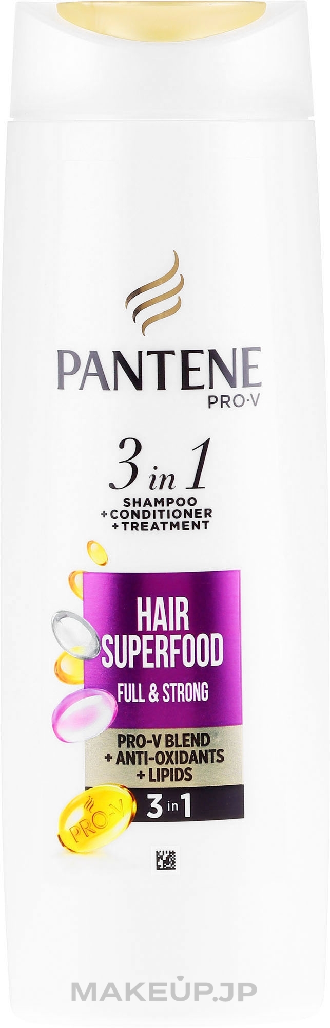 3-in-1 Hair Shampoo - Pantene Pro-V Superfood Shampoo — photo 360 ml