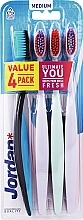 Fragrances, Perfumes, Cosmetics Toothbrushes, 4 pcs, medium, option 30 - Jordan Ultimate You Medium