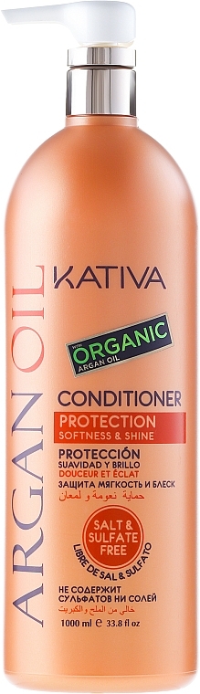 Moisturizing Argan Oil Hair Conditioner - Kativa Argan Oil Conditioner — photo N5