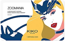 Fragrances, Perfumes, Cosmetics Facial Sheet Mask - Kiko Milano Zoomania Cat Hydrating Sheet Mask