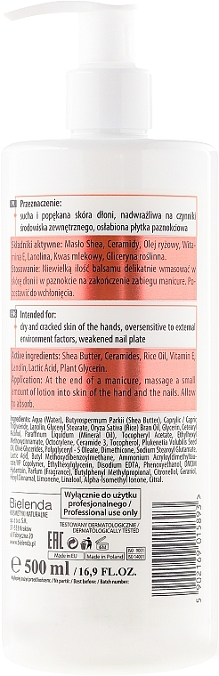 Regenerating Hand & Nail Balm - Bielenda Professional Hand Program Revitalizing Hand & Nail Balm SPF 6 — photo N2