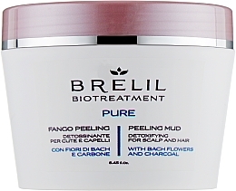 Fragrances, Perfumes, Cosmetics Cleansing Hair Mud Peeling - Brelil Bio Traitement Pure Peeling Mud