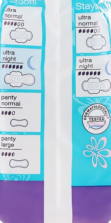 Sanitary Pads Ideale Ultra Night StaySofti, 7 pcs - Bella — photo N2