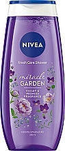 Fragrances, Perfumes, Cosmetics Shower Gel - Nivea Miracle Garden Violet Shower Gel