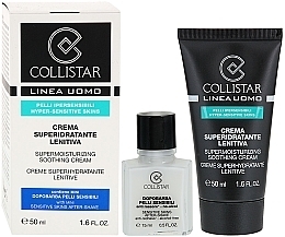 Fragrances, Perfumes, Cosmetics Set - Collistar Linea Uomo Superidratante (cr/50ml + ash/gel/15ml)