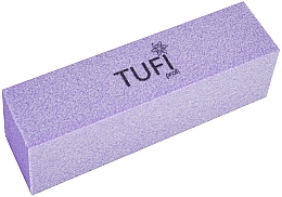Fragrances, Perfumes, Cosmetics Nail Buffer 150/150 grit, purple - Tufi Profi Premium