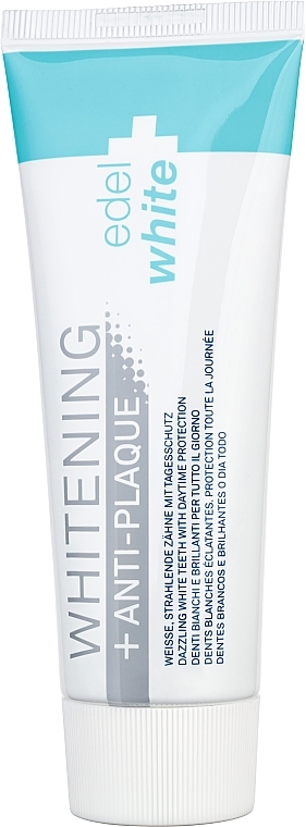 Anti-Plaque Whitening Toothpaste - Edel+White Anti-plaque+Whitening — photo N1