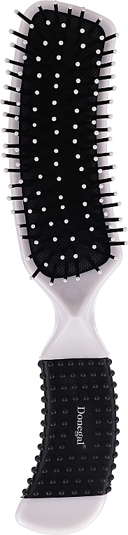 Hair Brush, 9011, gray - Donegal Curved Cushion Hair Brush — photo N1