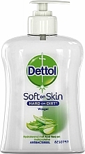 Fragrances, Perfumes, Cosmetics Hand Soap - Dettol Aloer Vera & Melkproteine Wash Gel