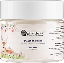 Fragrances, Perfumes, Cosmetics Dry & Damaged Hair Mask - Shy Deer Hair Mask