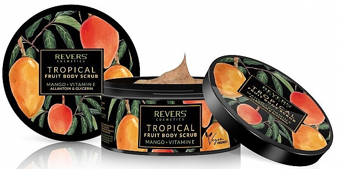 Coarse-Grained Body Scrub with Mango Extract - Revers Tropical Fruit Body Scrub — photo N1