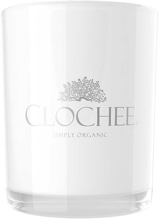 Organic Scented Candle "Black Orchid" - Clochee Simply Organic Black Orchid — photo N1