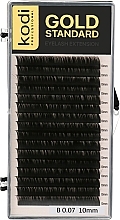 Fragrances, Perfumes, Cosmetics Gold Standard B 0.07 False Eyelashes (16 rows: 10 mm) - Kodi Professional