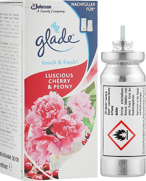 Micro Spray Bottle Refill "Peony & Juicy Berries" - Glade — photo N2