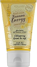 Nourishing Hand Cream "Banana Energy" - Vollare Cosmetics VegeBar Banana Energy Nourishing Hand Cream — photo N1