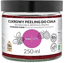 Fragrances, Perfumes, Cosmetics Aronia & Raspberry Relaxing Sugar Body Scrub - Nova Kosmetyki HomeSPA 