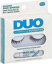 Fragrances, Perfumes, Cosmetics Set - Duo Lash Kit Professional Eyelashes Style D14 (glue/2,5g + eye/l2pcs)