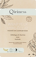 Rejuvenating Hydrogel Eye Contour Patches - Qiriness Radiant Eye Contour Mask — photo N1