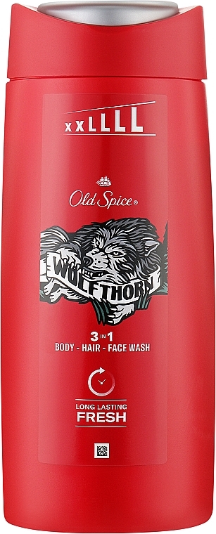 Shower Gel & Shampoo 3 in 1 - Old Spice Wolfthorn Shower Gel + Shampoo 3 in 1	 — photo N4
