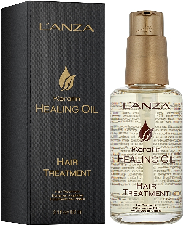 Keratin Hair Elixir - L'ANZA Keratin Healing Oil Hair Treatment — photo N2