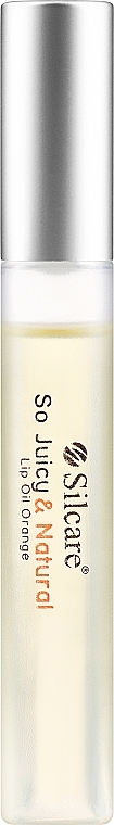 Lip Oil - Silcare Quin So Juicy & Natural Orange Lip Oil — photo N1