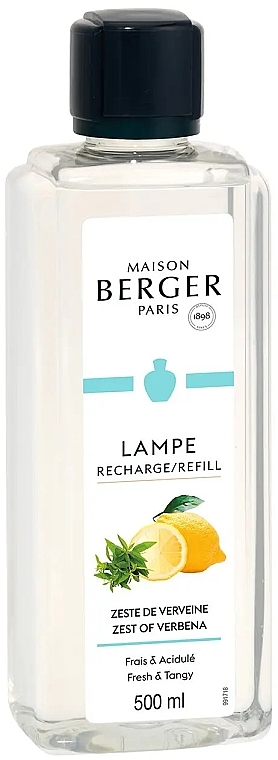 Maison Berger Zest Of Verbena - Lamp Fragrance (refill) — photo N1