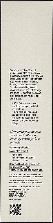 Heat Protection Styling Cream for Damaged Hair - Oribe Imperial Blowout Transformative Styling Creme — photo N4