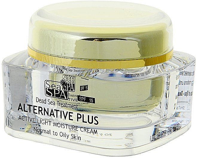 Light Moisturizing Cream for Oily Skin - Sea Of Spa Alternative Plus Active Light Moisture Cream — photo N1