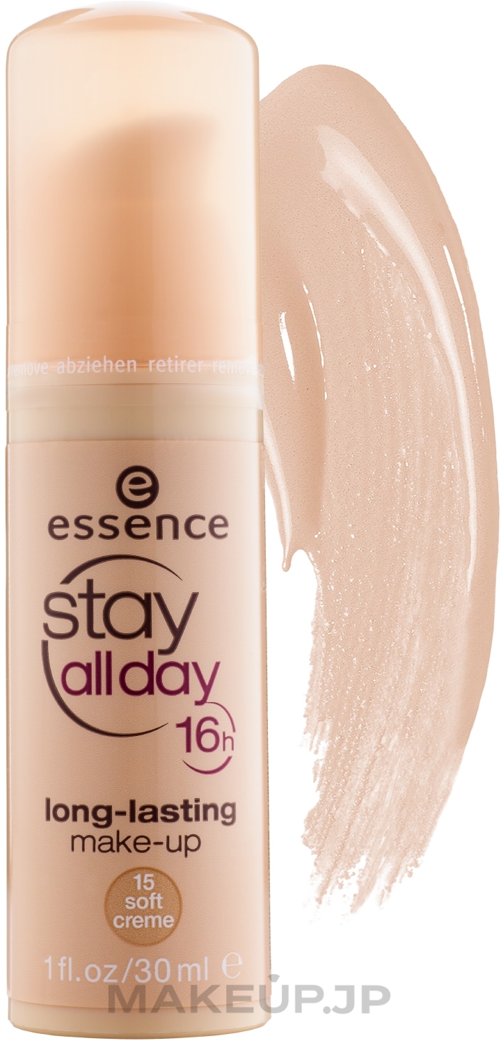 Foundation - Essence Stay All Day Long-Lasting Make-Up — photo 15 - Soft Creme