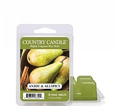 Fragrances, Perfumes, Cosmetics Scented Wax - Kringle Candle Anjou & Allspice Wax Melt