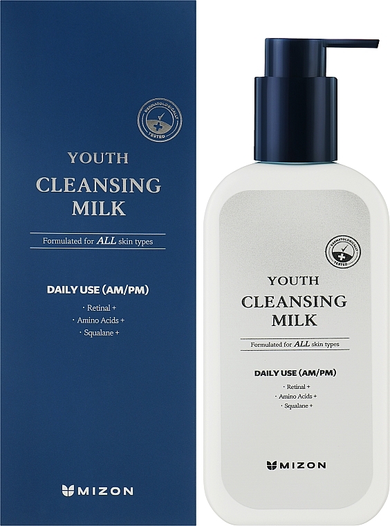 Face Cleansing Milk - Mizon Youth Cleansing Milk — photo N2