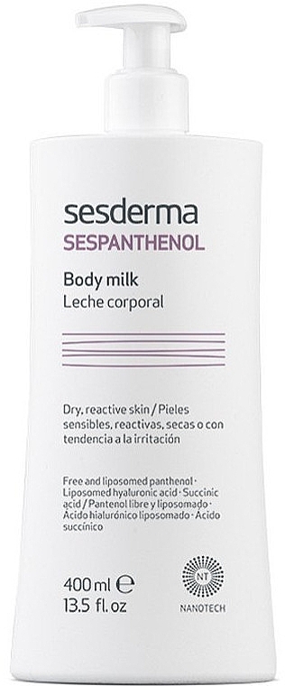 Body Lotion - Sesderma Sespanthenol Body Milk — photo N1