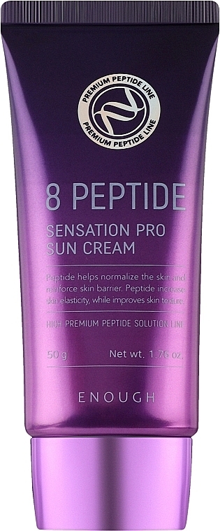 Face Sunscreen - Enough 8 Peptide Sensation Pro Sun Cream — photo N1